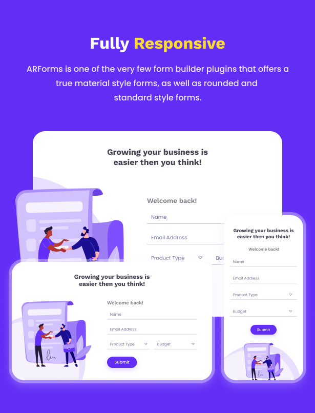 arforms Fully Responsive