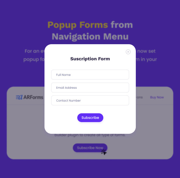 arforms Popup Forms